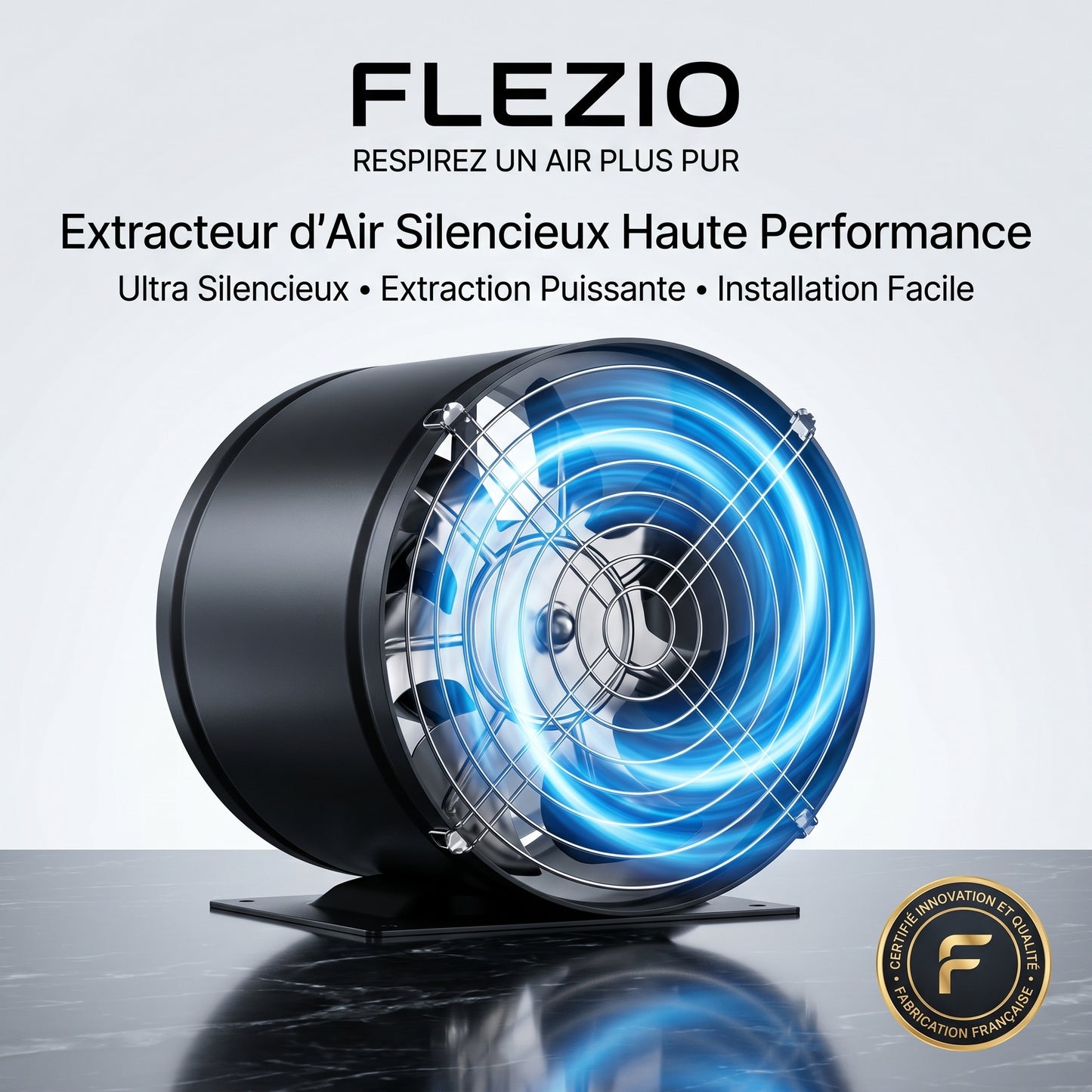 Aériva – Ventilateur Extracteur d'Air Silencieux