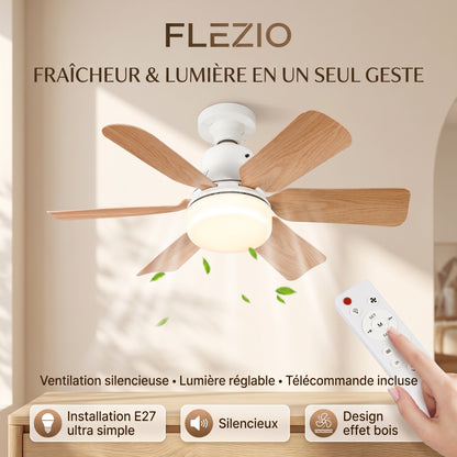 Zéphylia – Plafonnier Ventilateur Silencieux