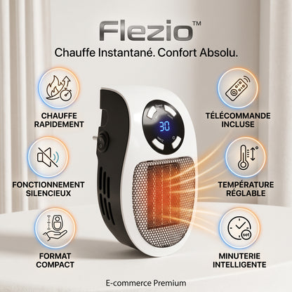 Calorix – Radiateur Électrique d'Appoint Portable