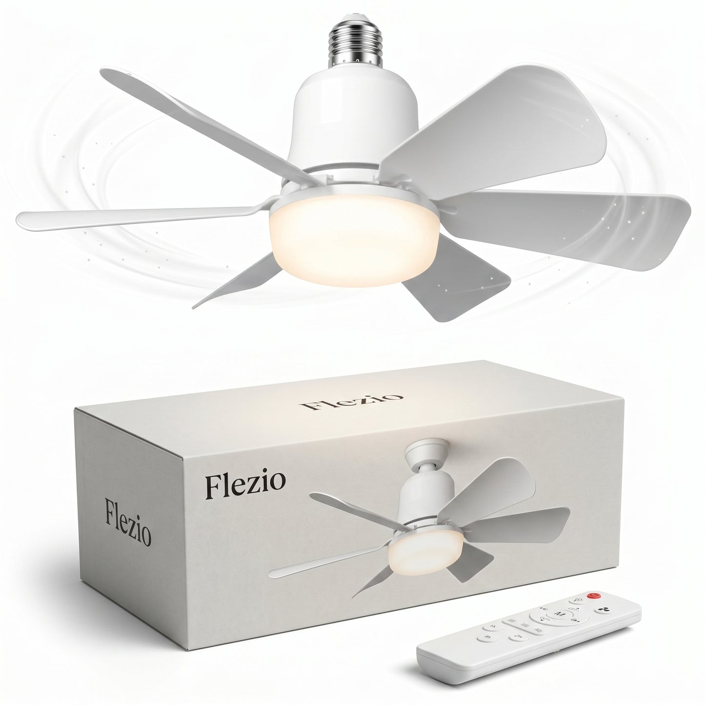 Veltara – Plafonnier Ventilateur LED
