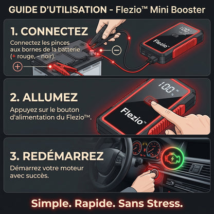 Voltène – Mini Booster Batterie Voiture 12V