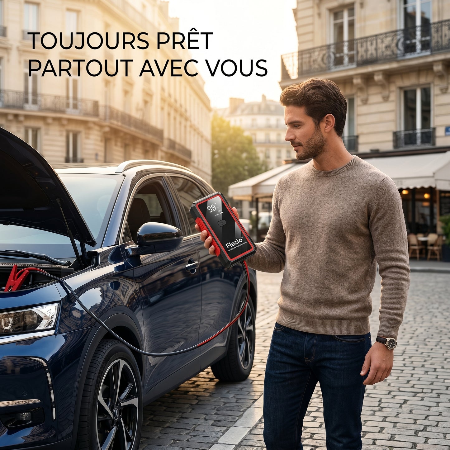 Voltène – Mini Booster Batterie Voiture 12V