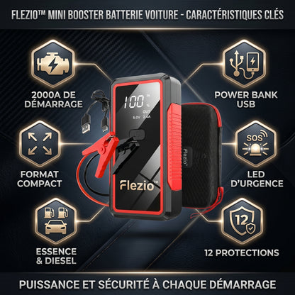 Voltène – Mini Booster Batterie Voiture 12V