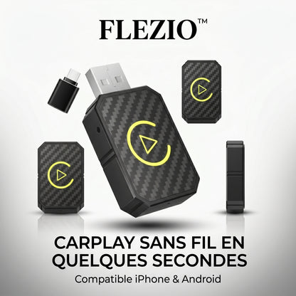Veloxio – Adaptateur CarPlay Sans Fil