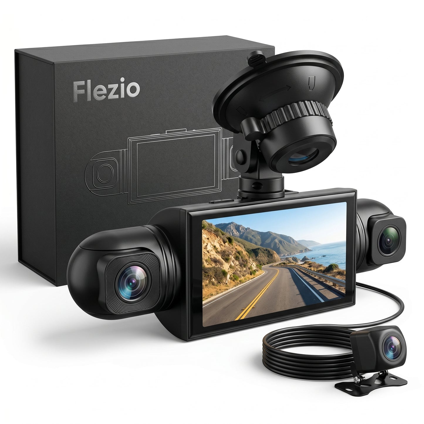 Visorix – Caméra Voiture 360° Dashcam