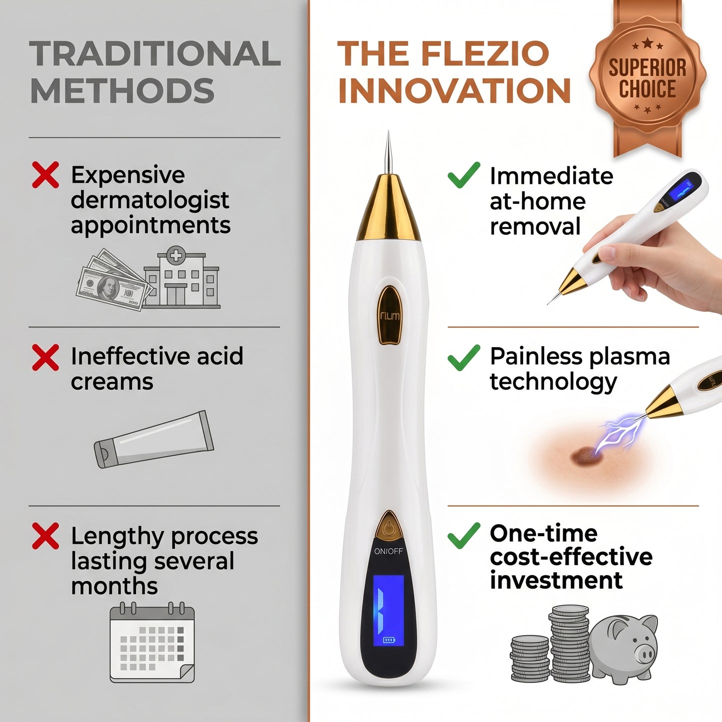 Dermive – Stylo Plasma Grain de Beauté