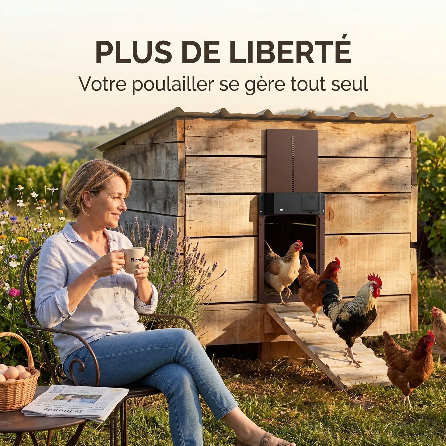 Cloriva – Meilleure Porte Automatique de Poulailler