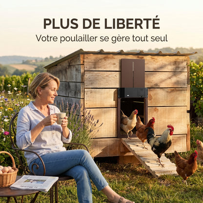 Cloriva – Meilleure Porte Automatique de Poulailler