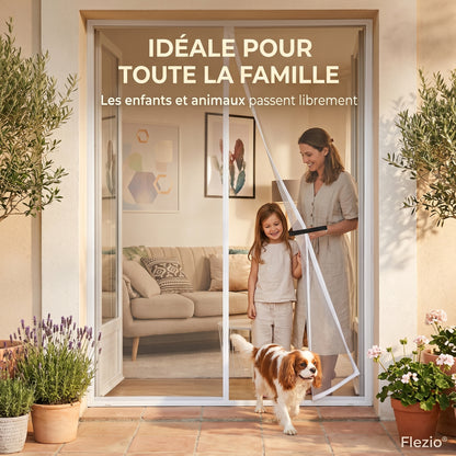 Moustiquaire de Porte Rideau Magnétique