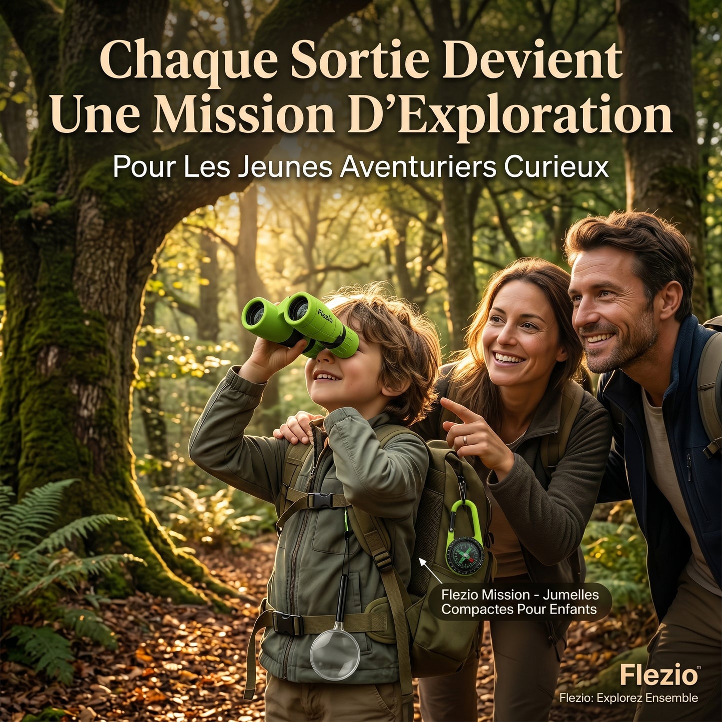 Velorix – Jumelles Enfant Nature et Découverte