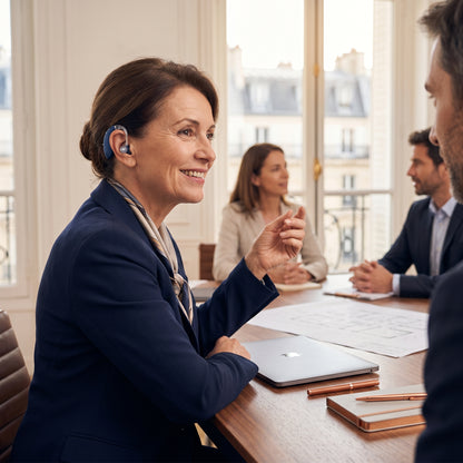 Sonève – Appareil Auditif Invisible & Rechargeable
