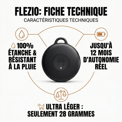 Pavori – Traceur GPS Chien Sans Abonnement
