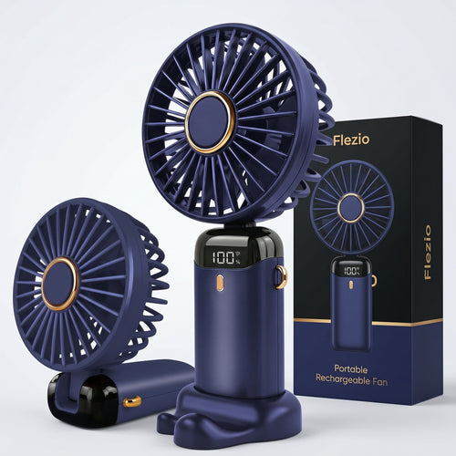 Brezéo – Mini Ventilateur Portable Rechargeable