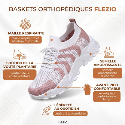 Veliane – Baskets Orthopédiques Femme Confort