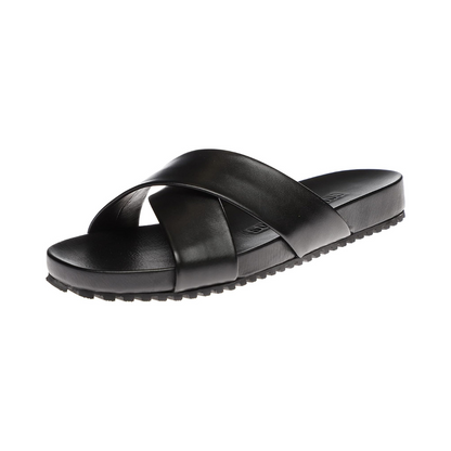 Sandales en cuir pour un confort souple et style décontracté