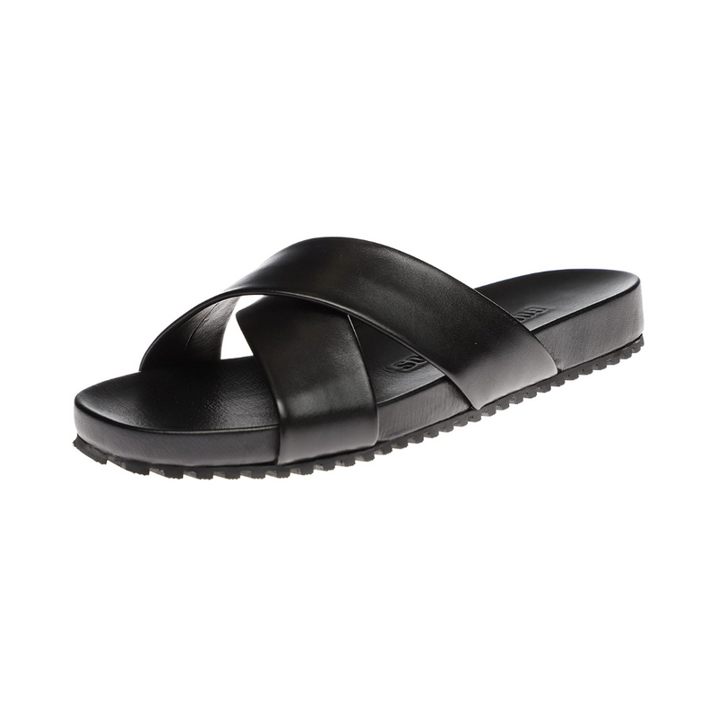 Sandales en cuir pour un confort souple et style décontracté