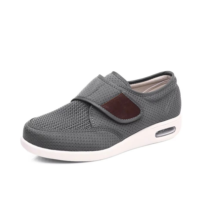 Chaussures orthopédiques à scratch, respirantes, semelle amortissante