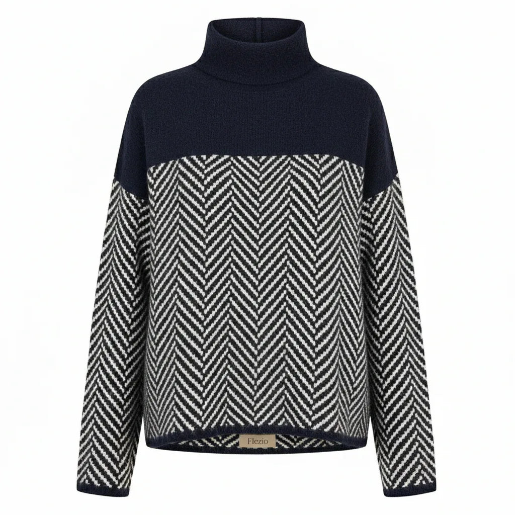 VoraKnit - L'élégance thermique en maille chevron
