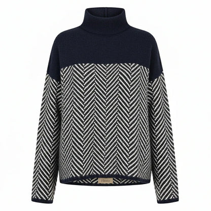 VoraKnit - L'élégance thermique en maille chevron