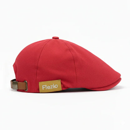 Casquette Plate Homme en Coton Réglable