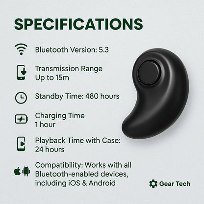 Somnix – Écouteurs Sans Fil Bluetooth Sommeil