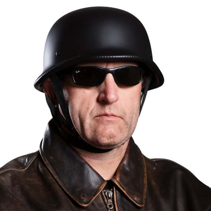 Casque Moto Demi-Jet Vintage Homologué ECE