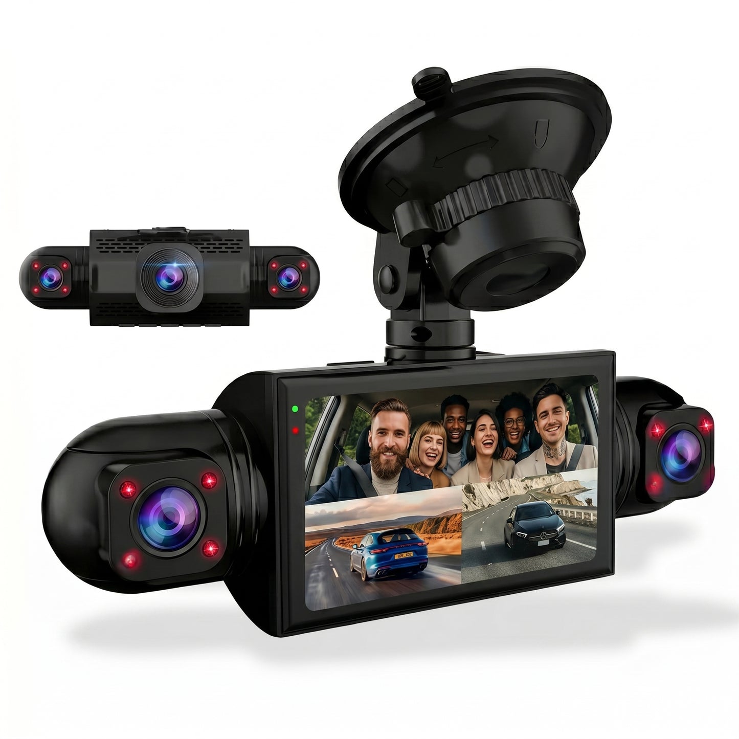 Visorix – Caméra Voiture 360° Dashcam