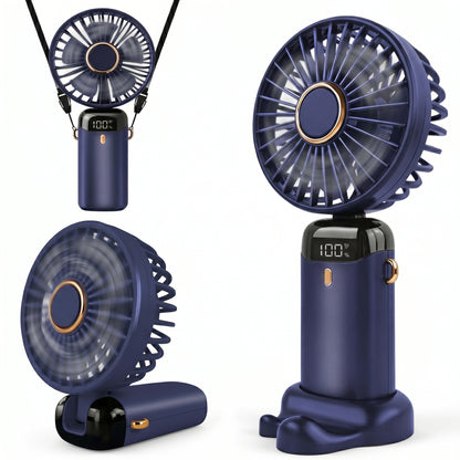 Brezéo – Mini Ventilateur Portable Rechargeable