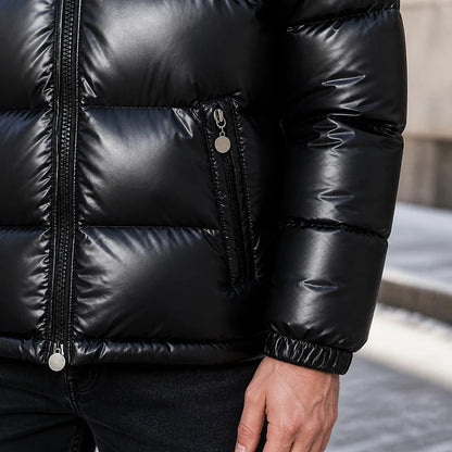 Arthur – Veste Matelassée Brillante Homme