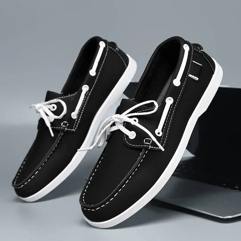Chaussure Bateau Orthopédique Homme
