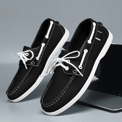Chaussure Bateau Orthopédique Homme