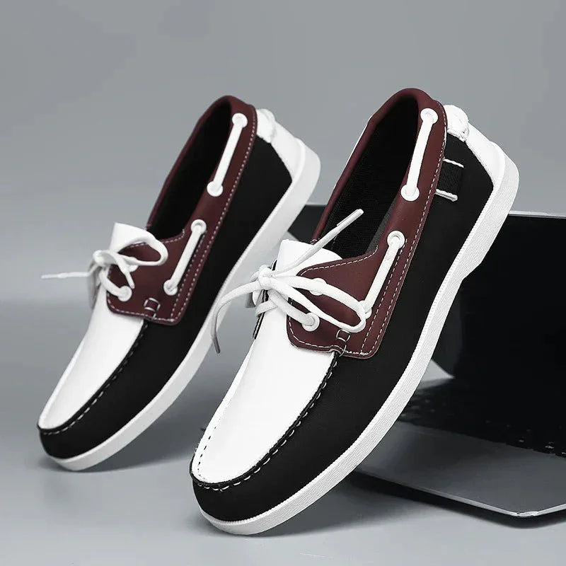 Chaussure Bateau Orthopédique Homme