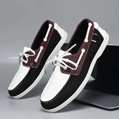 Chaussure Bateau Orthopédique Homme
