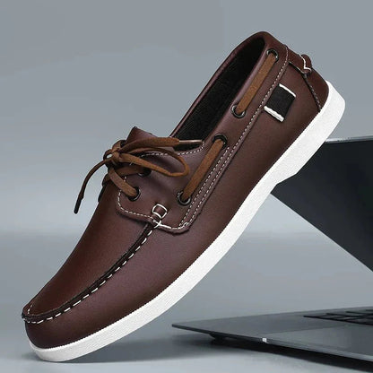 Chaussure Bateau Orthopédique Homme