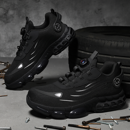 Baskets de sécurité homme renforcée et semelle amortissante antidérapante