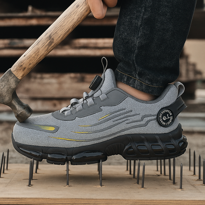 Baskets de sécurité homme renforcée et semelle amortissante antidérapante