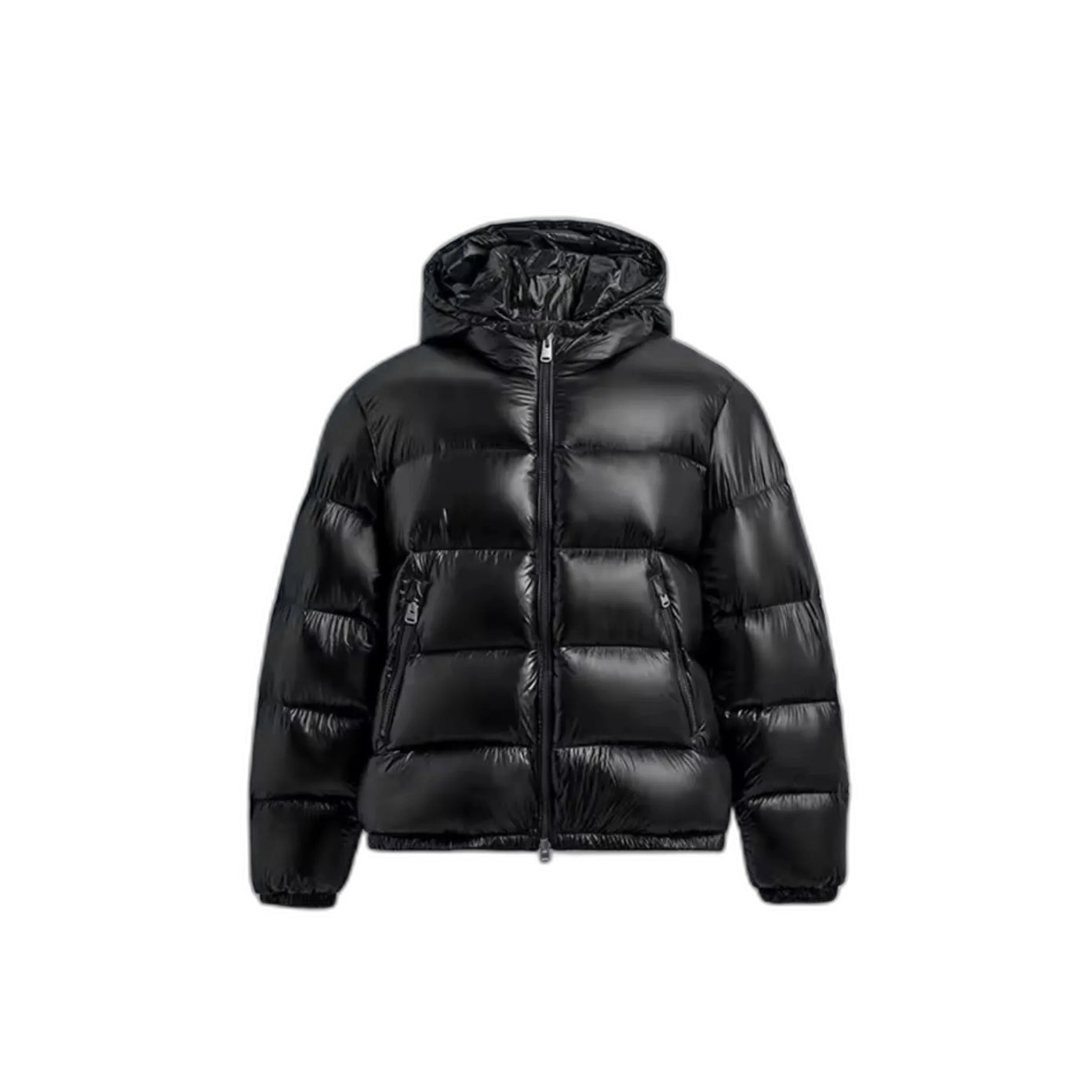 Doudoune Puffer Brillante en Duvet