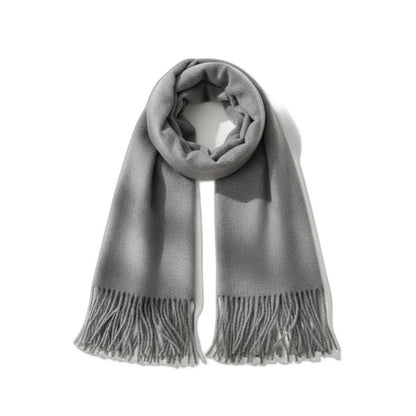 Châle en Pashmina Épais pour Femme et Grand Confort