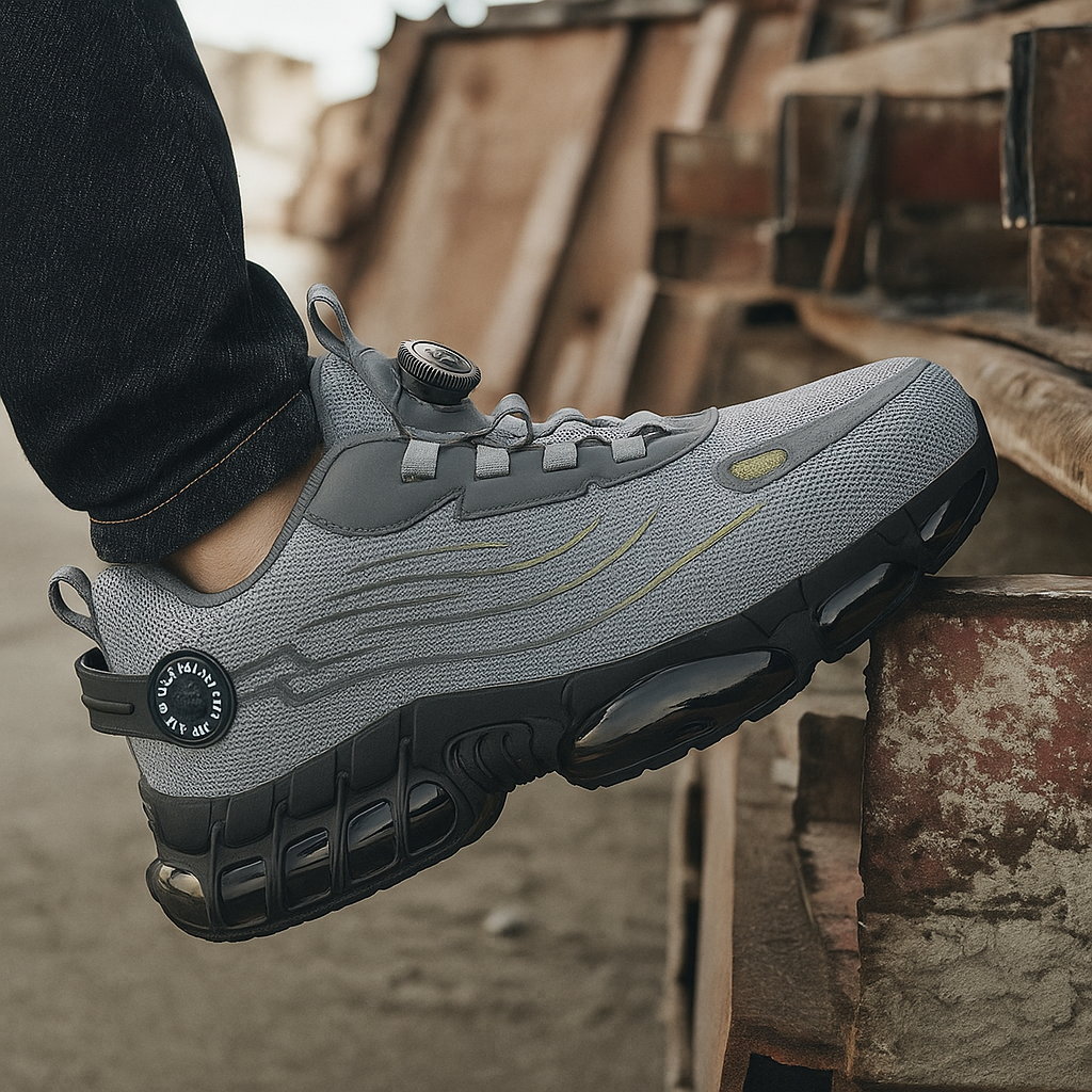 Baskets de sécurité homme renforcée et semelle amortissante antidérapante