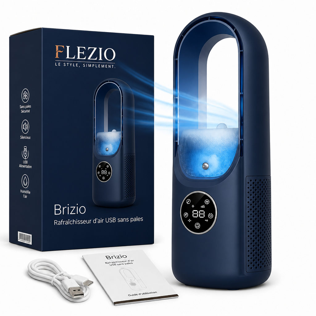 Brizio – Climatiseur USB Sans Pales