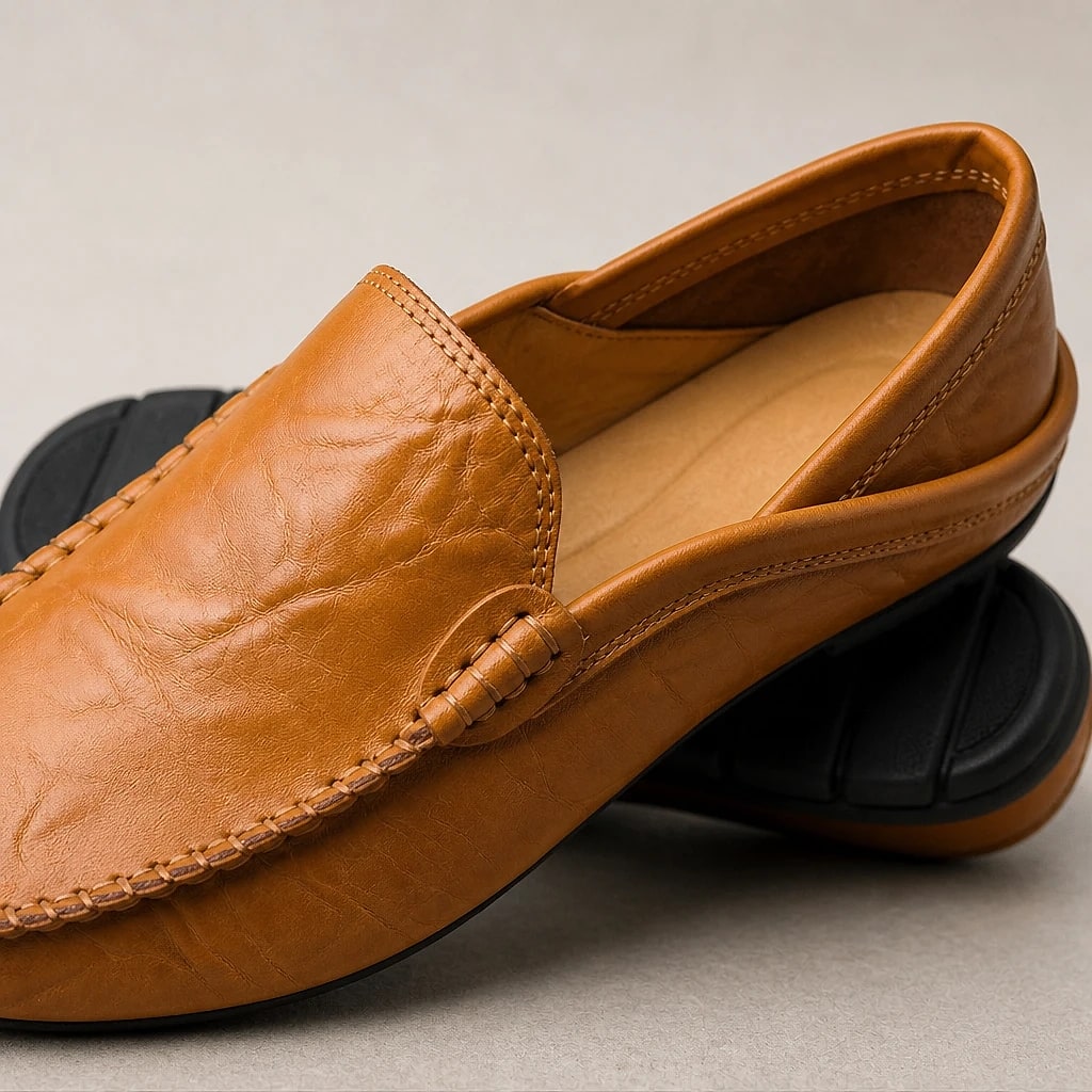 Mocassin Homme Cuir Sans Lacets