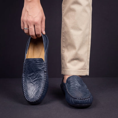 Mocassin Homme Cuir Sans Lacets