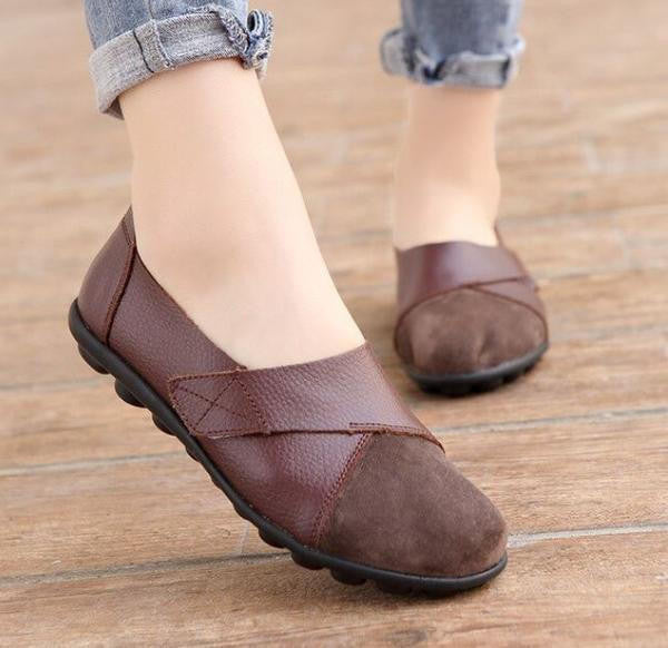 Mocassins Orthopédiques Cuir Velostra