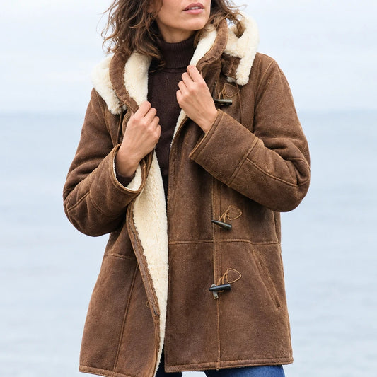 Odile – Manteau Hiver Vintage Femme