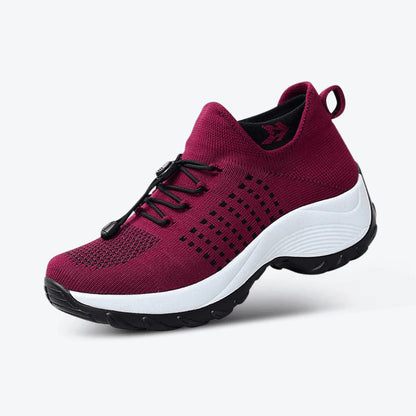 Sneakers Confort Femme Semelle Amortissante