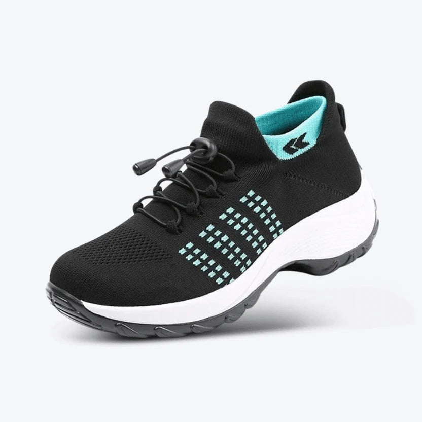 Sneakers Confort Femme Semelle Amortissante