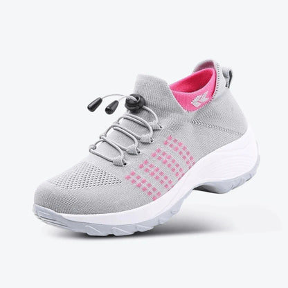Sneakers Confort Femme Semelle Amortissante