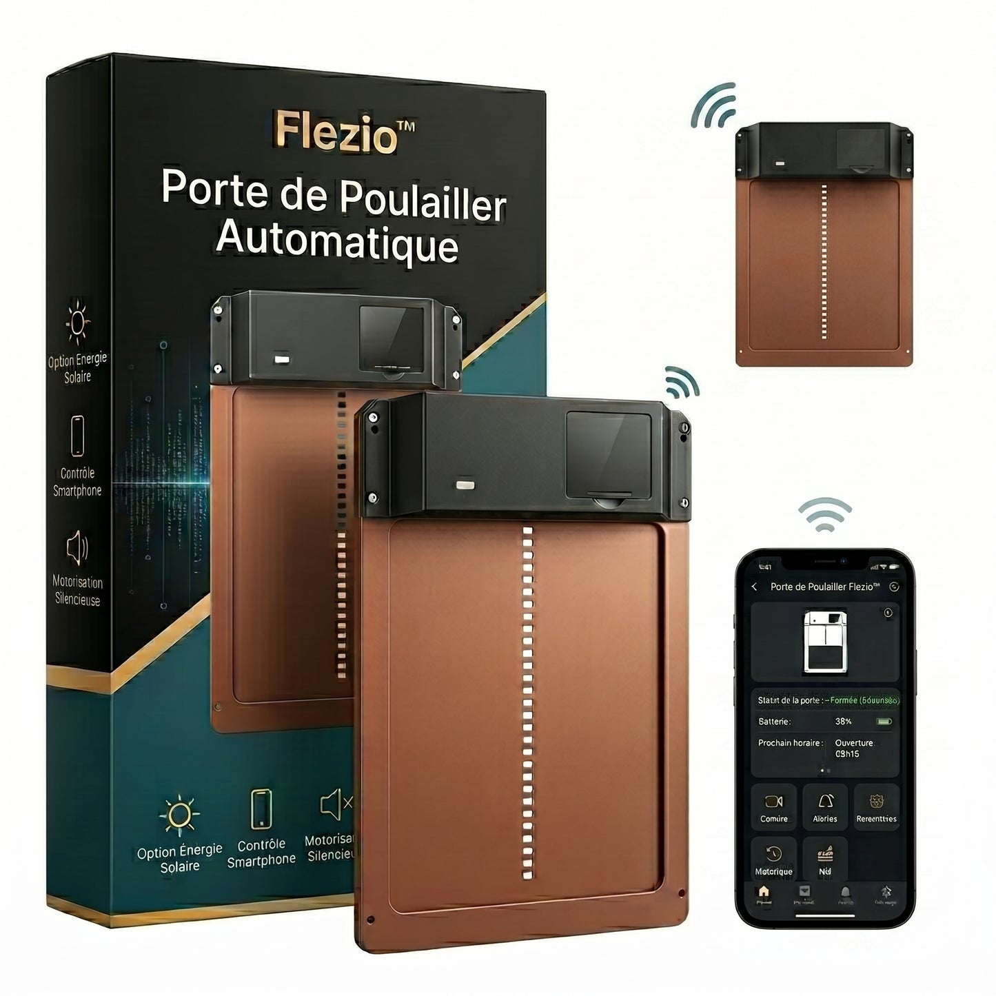 Cloriva – Meilleure Porte Automatique de Poulailler