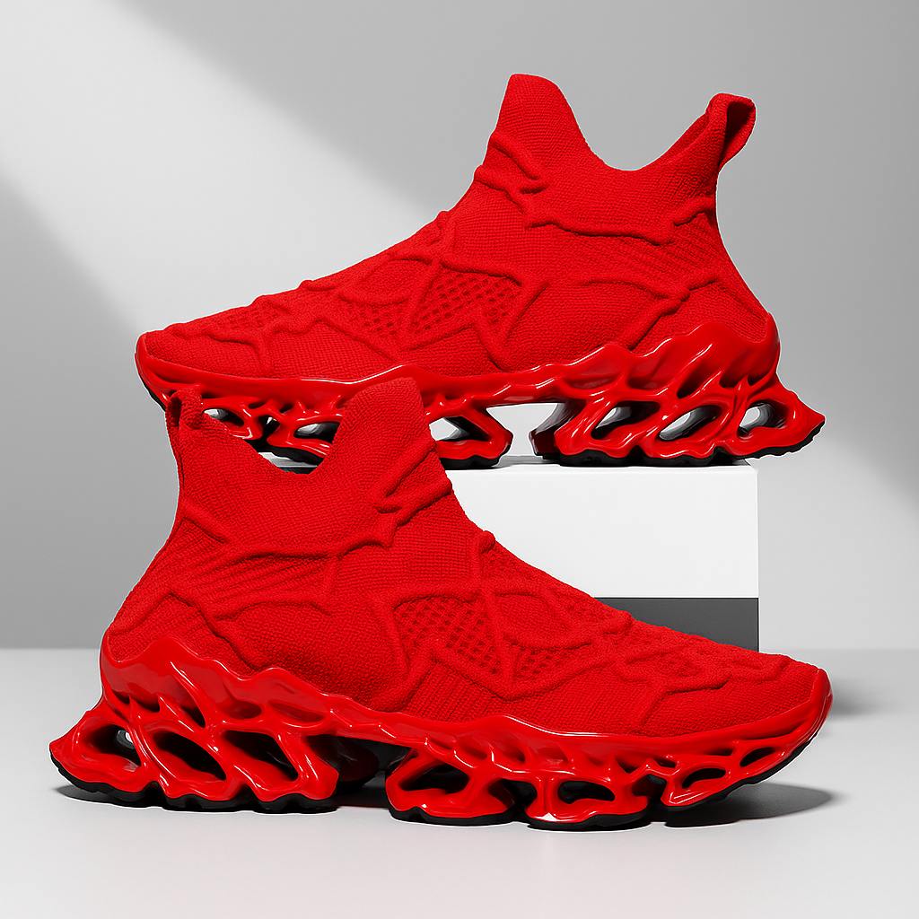 Baskets running homme respirante