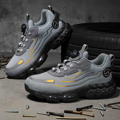 Baskets de sécurité homme renforcée et semelle amortissante antidérapante